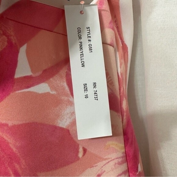 Shelby & Palmer Floral Print Multi-Colored Dress Size 10 - Picture 16 of 16